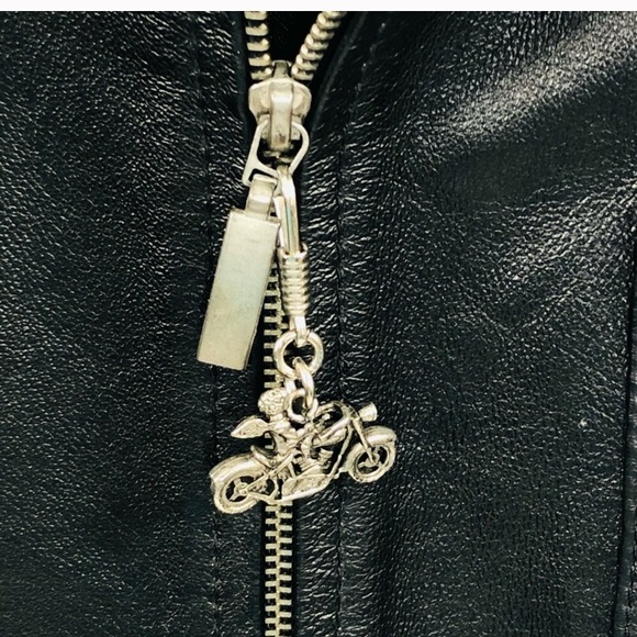 🖤 NWOT CLIO 💯 Leather Moto Jacket - Picture 4 of 9